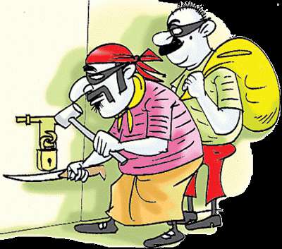 महापालिकेच्या कंत्राटदाराचे पावणे दोन लाखांचे साहित्य लंपास. 