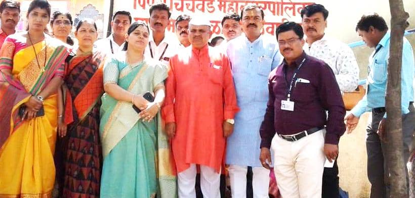 भौतिक सुविधा नसतानाही कुदळवाडीतील महापालिकेची शाळा गुणात्मकदृष्ट्या अव्वल - महापौर राहुल जाधव.