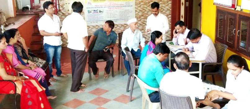 केशवनगर प्रभाग १८ मध्ये मोफत आरोग्य शिबिर संपन्न.