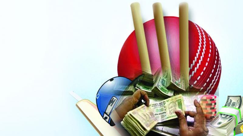 पिंपरीत क्रिकेट सामन्यांवर सट्टा; सट्टेबाजांच्या पोलिसांनी आवळल्या मुसक्या.