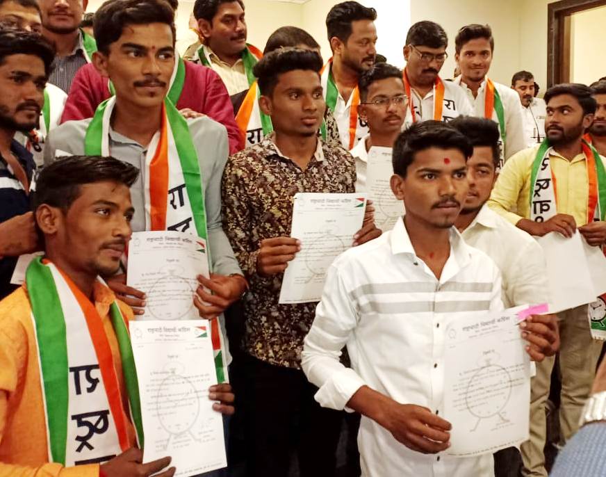 कु. विनायक मिसाळ याची राष्ट्रवादी विद्यार्थी कॉंग्रेस पक्षाच्या प्रभाग क्र. १७ सचिवपदी निवड.