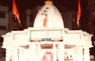 चिंचवडमध्ये साडेतीन शक्तीपीठे व नियोजित अयोध्या श्रीराम मंदिर देखावा दर्शनास उत्स्फूर्त गर्दी.