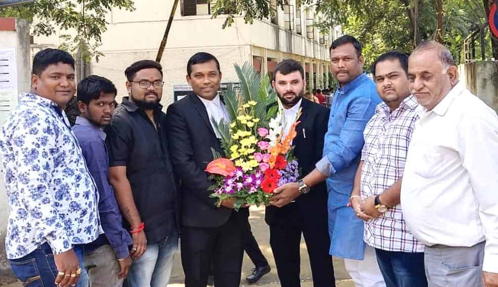 पिंपरी-चिंचवड अॅडव्होकेट बार असोसिएशनच्या अध्यक्षपदी अॅड. सुनील कडुसकर; शहर मनसेने घेतली सदिच्छा भेट.