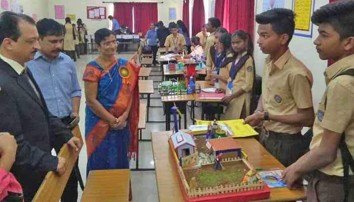 रावेतच्या एस. बी. पाटील कॉलेजमध्ये विविध शाळा महाविद्यालयांचा शालेय स्पर्धेस उस्फुर्त प्रतिसाद  