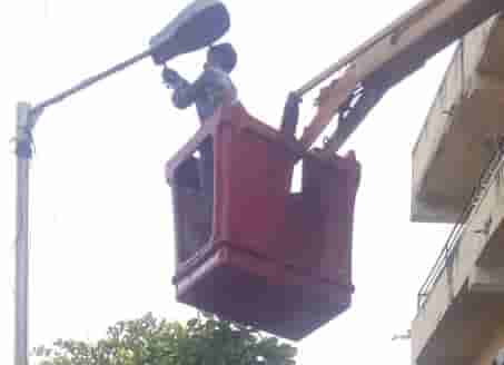 कुदळवाडी परिसरात पथदिवे झाली चकाचक 