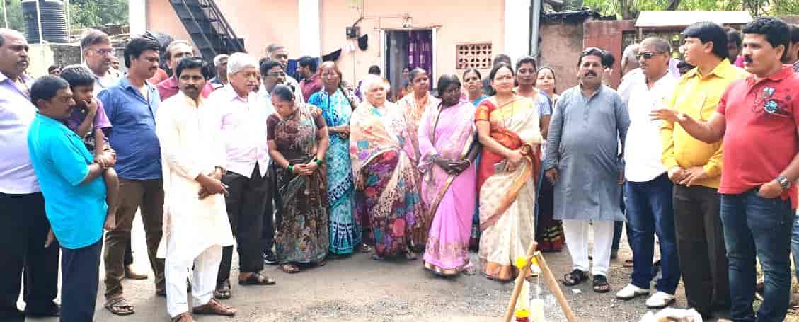 प्रभाग क्रमांक ८ मध्ये विविध विकासकामांचे उद्घाटन 