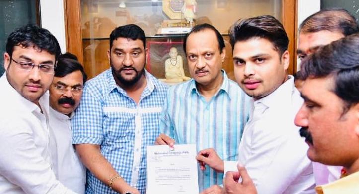 राष्ट्रवादी युवक कार्याध्यक्षपदी योगेश गवळी यांची निवड