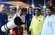 नगरसेवक शत्रुघ्न काटे युथ फाउंडेशन व जयनाथ काटे यांच्या पुढाकाराने खगोल निरीक्षण उपक्रम