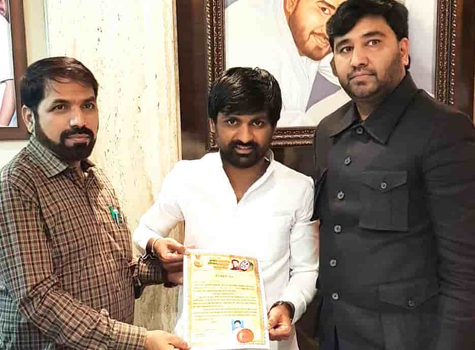 नवभारतीय शिववाहतुक संघटनेच्या राज्य उपाध्यक्षपदी व जिल्हा संपर्कप्रमुखपदी सागर लांगे यांची नियुक्ती