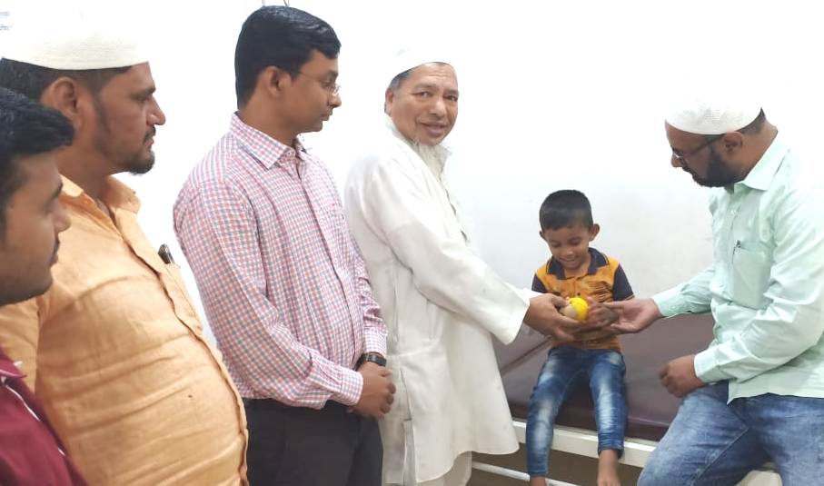 मुस्लिम बांधवांकडून चिखलीत शिवजयंती साजरी