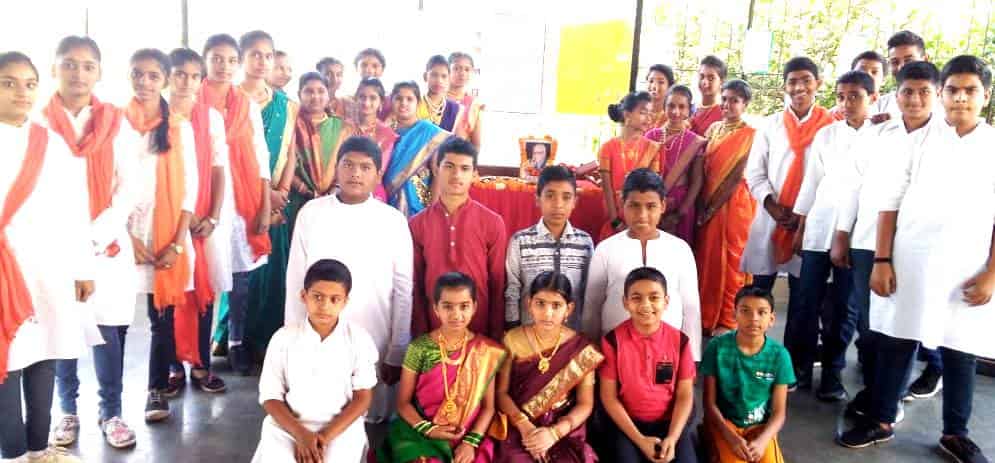 अरविंद एज्युकेशन सोसायटीत मराठी राजभाषा दिन विविध उपक्रमांनी साजरा