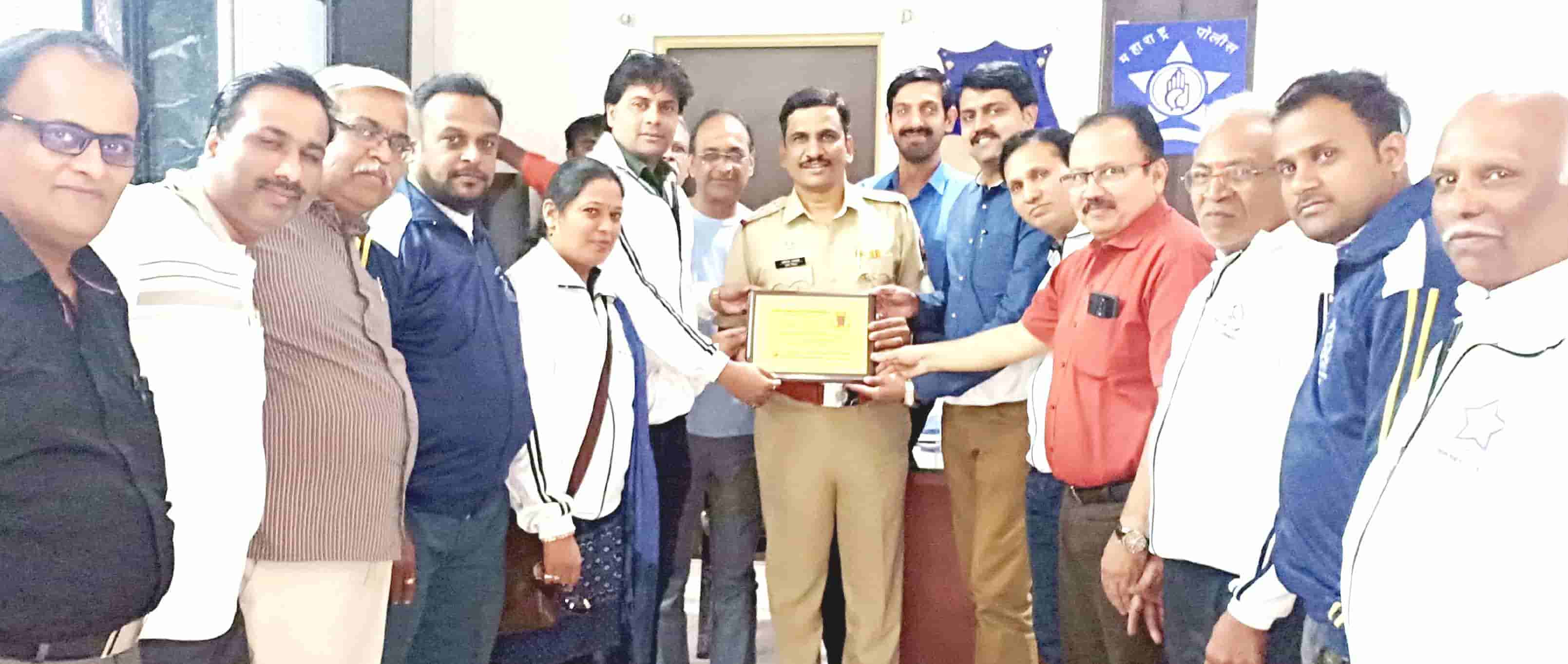 वरिष्ठ पोलीस निरीक्षक वाघमोडे यांना प्रतिष्ठेचा 