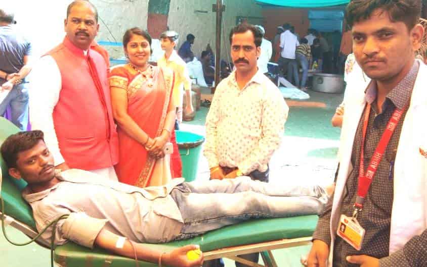 महाशिवरात्री निमित्त पिंपरी-चिंचवड शहर केमिस्ट असोसिएशनच्या वतीने महाशिबिर