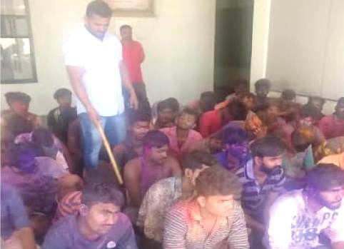 बेताल रंगपंचमी साजरी करणाऱ्यांवर आला जेलवारीचा योग