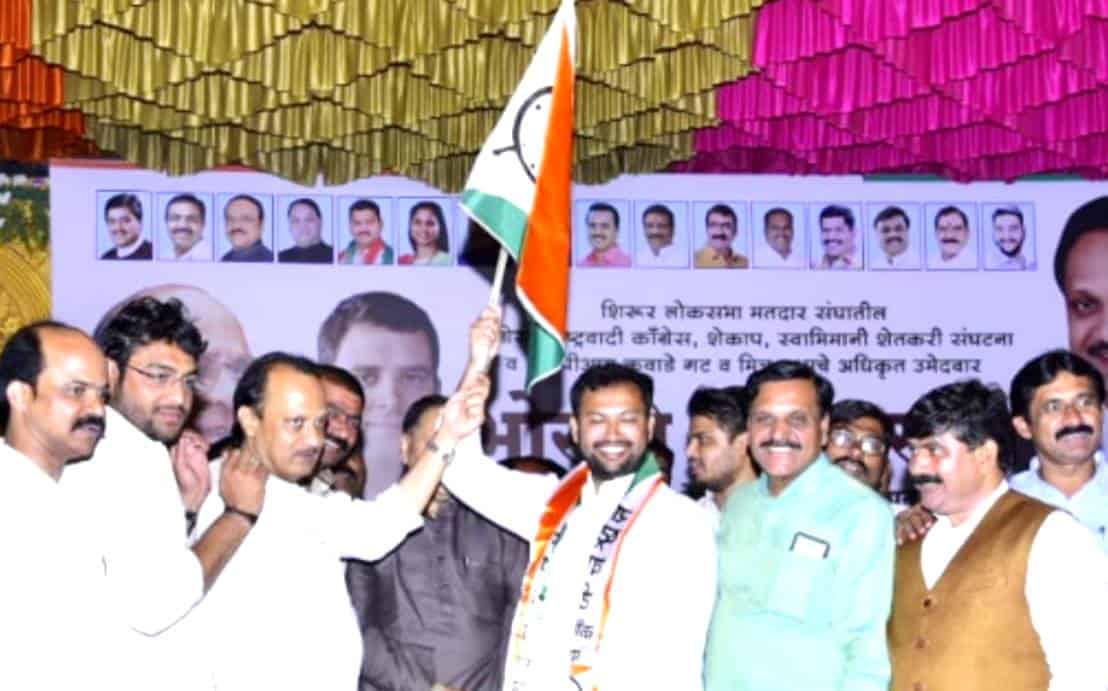 निहाल आझम पानसरे यांचा राष्ट्रवादी मध्ये प्रवेश