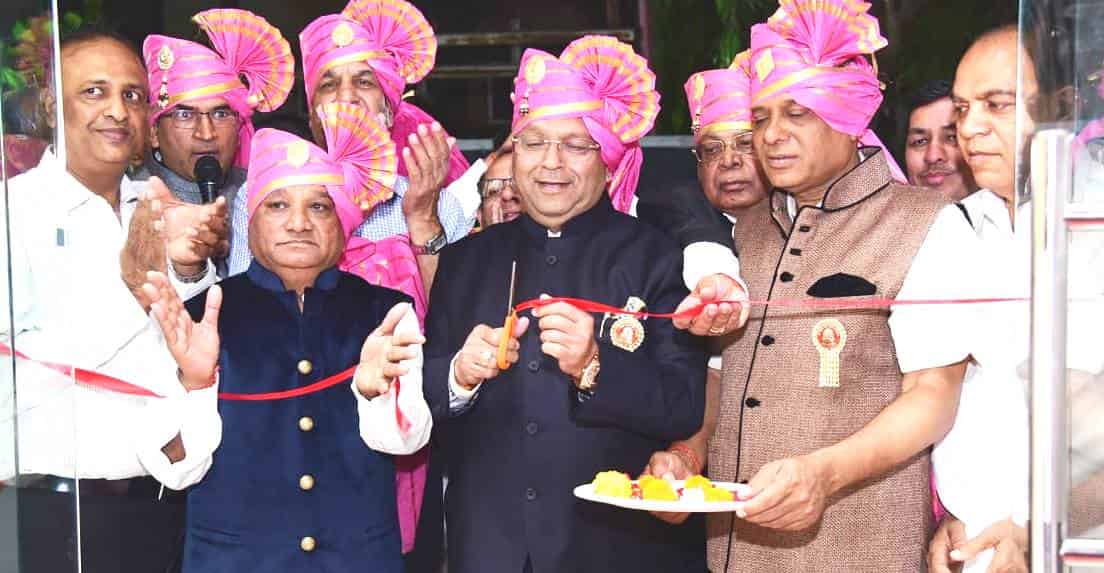 श्री अग्रसेन भवनचे कृष्णकुमार गोयल यांच्या हस्ते उदघाटन