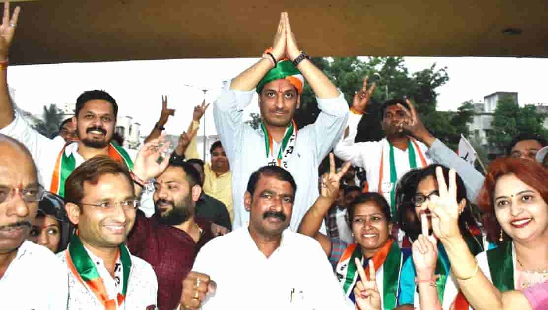 राष्ट्रवादीच्या बाईक रॅलीस उस्फुर्त प्रतिसाद