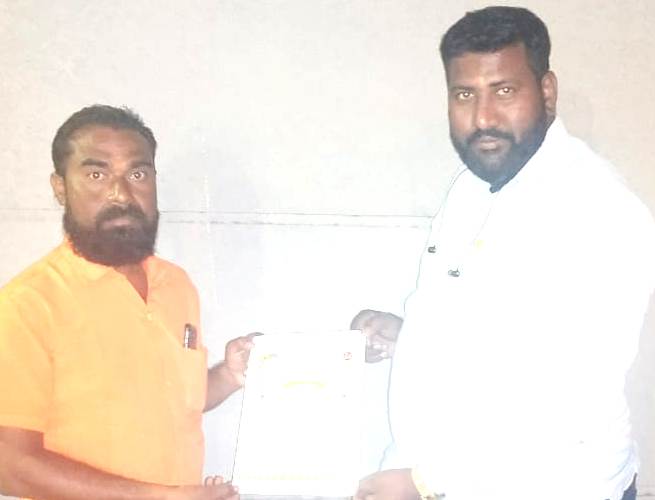 शिवशाही व्यापारी संघाच्या सातारा जिल्हाध्यक्षपदी रमेश दाखले यांची निवड