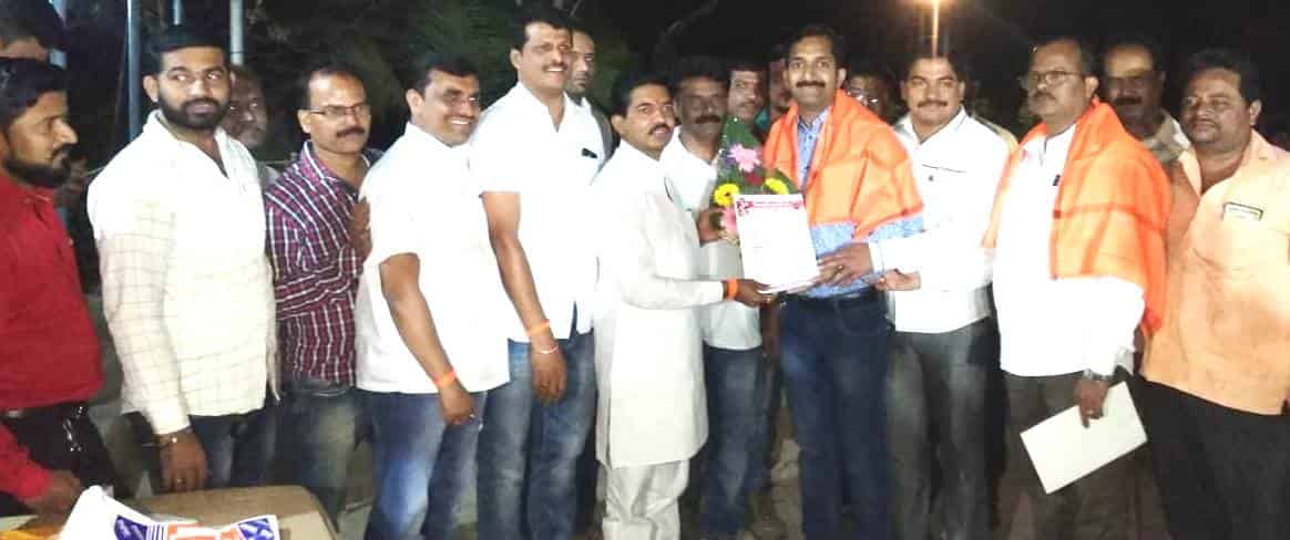 शिवशाही व्यापारी संघाच्या शीळ-फाटा, खोपोली अध्यक्षपदी अशोक ठकेकर यांची निवड