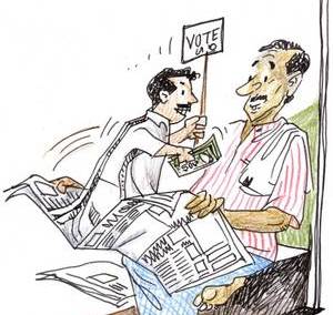 पैसे वाटप करणारा निवडणूक भरारी पथकाच्या कचाट्यात;  खा. श्रीरंग बारणे यांच्या नावाच्या चिठ्ठ्या सापडल्या