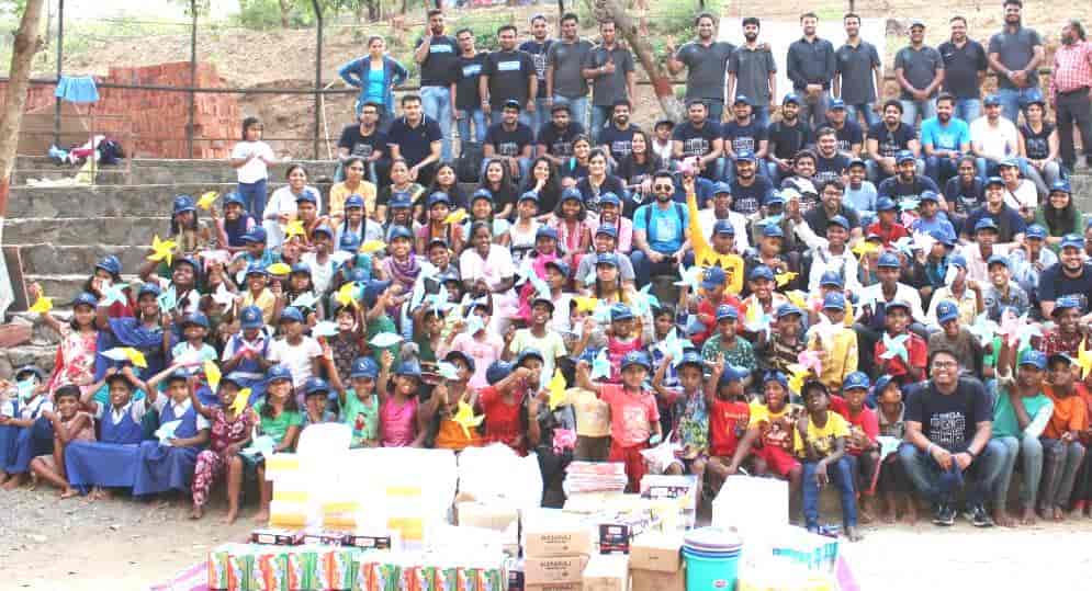 प्रयत्न सोशल ऑर्गनायझेशन व हैदराबादच्या सेन्सफोर्स स्वयंसेवकांनी मावळातील वस्तीगृहांना दिला मदतीचा हात