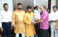 शहर भाजपच्या वतीने अमित गोरखे यांचा सत्कार