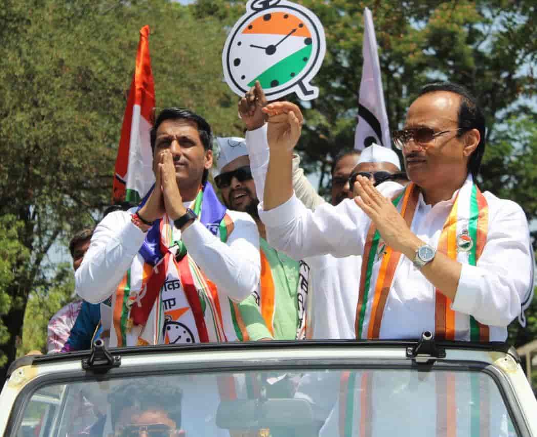 मावळ लोकसभेचे उमेदवार पार्थ पवार यांच्या दुचाकी रॅलीस शहरातील नागरिकांनी दिला उस्फुर्त प्रतिसाद