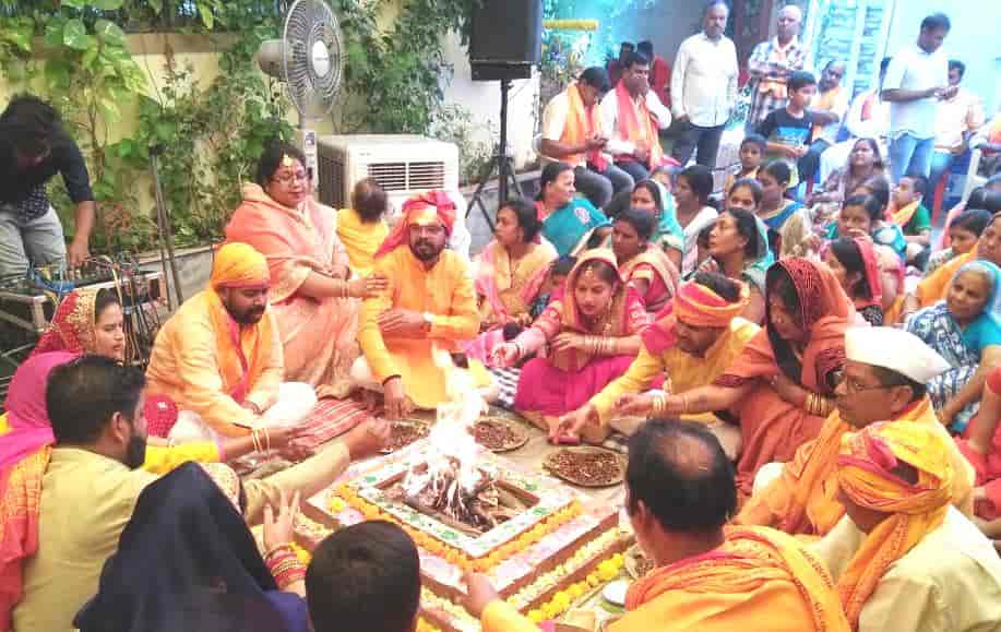 चिखलीत रामनवमी उत्साहात साजरी