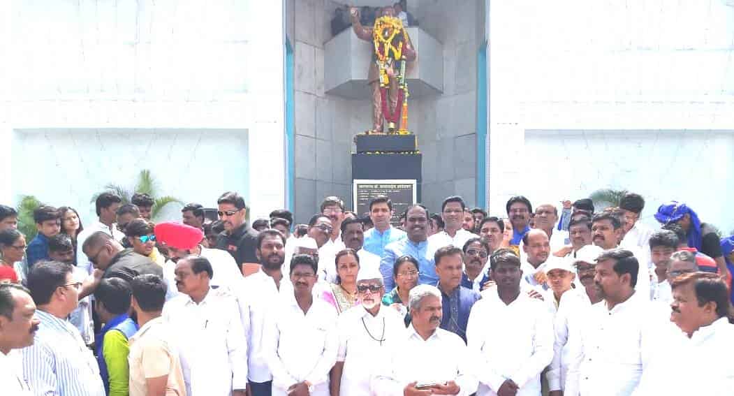 डॉ. बाबासाहेब आंबेडकरांमुळेच देशातील वंचित समाज घटकला सन्मानाने जगण्याचा न्याय्य हक्क मिळाला - सचिन साठे