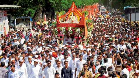 संत तुकाराम महाराज पालखीचे २४ जून रोजी प्रस्थान