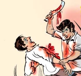 लांडेवाडी येथे तरुणावर कोयत्याने सपासप वार