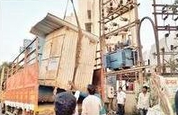 पिंपरी चिंचवड महापालिकेच्या अतिक्रमण विरोधी पथकाची चिखली परिसरात कारवाई