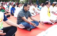 महापालिका आयुक्त, महापौर व सभापती ध्यानधारणेत मग्न