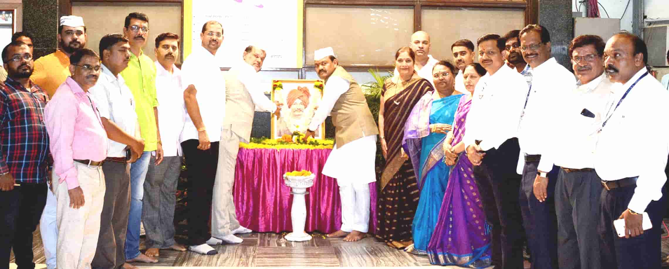 राजर्षी छञपती शाहू महाराज यांच्या जयंतीनिमित्त महापालिकेचे अभिवादन