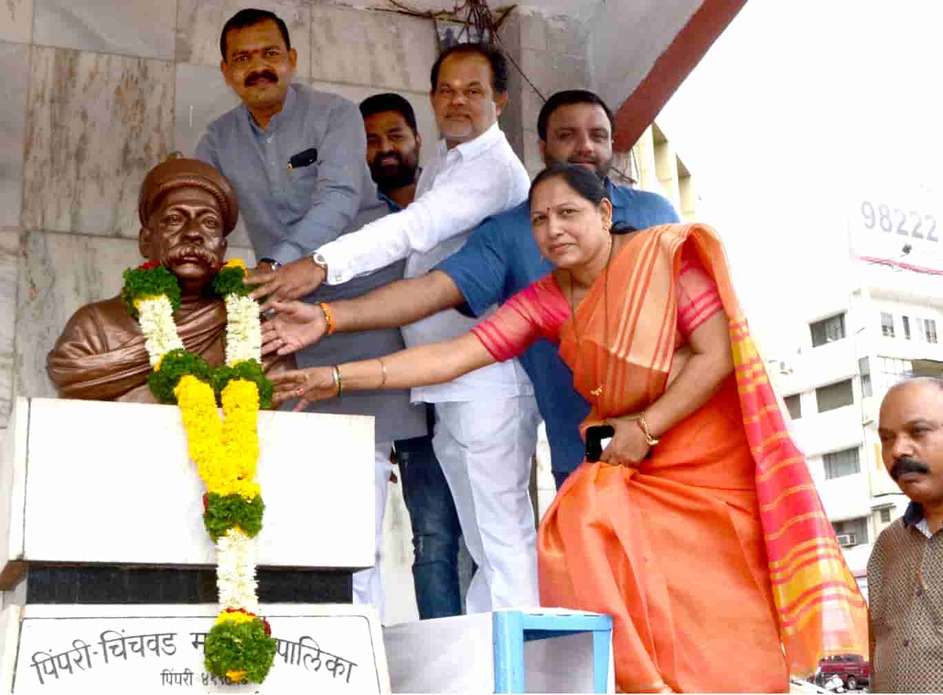 लोकमान्य बाळ गंगाधर टिळक यांच्या जयंती निमित्त महापालिकेचे अभिवादन