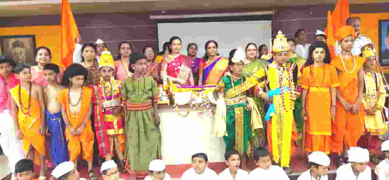 मॉडर्न हायस्कूलमध्ये पालखी सोहळा उत्साहात साजरा