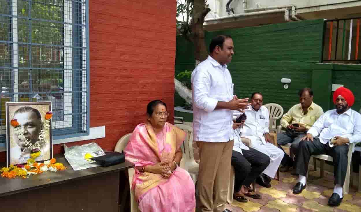 शंकरराव चव्हाण यांच्यामुळेच राष्ट्राच्या जीडीपीत वाढ - सचिन साठे