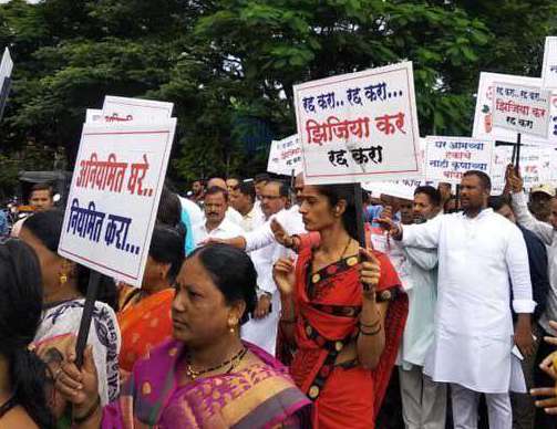 शास्तीची धास्ती जोपर्यंत जात नाही, तोपर्यंत आमदाराच्या घरावर मोर्चा काढा; दत्ता साने यांचा शास्तीविरोधात यल्गार