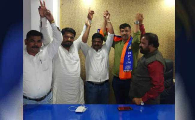 आरपीआय' (A) चा महायुतीचे उमेदवार आमदार महेश लांडगे यांना वाढता पाठींबा