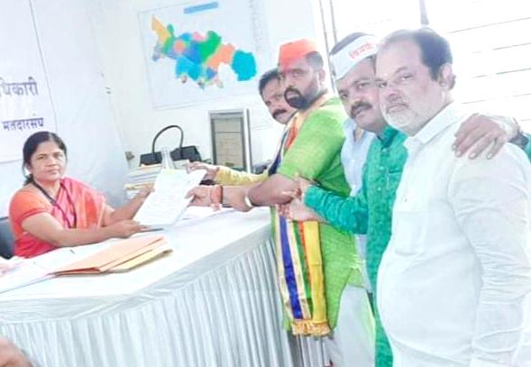 एकच वादा, महेश दादाच्या गजरात आ. लांडगे यांचा उमेदवारी अर्ज दाखल