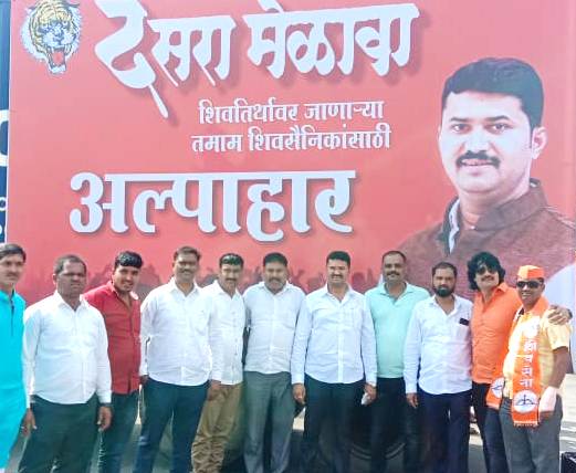 दसरा मेळाव्यात सहसंपर्क प्रमुख इरफान सय्यद यांचा शिवसैनिकांसाठी चा असाही पायंडा