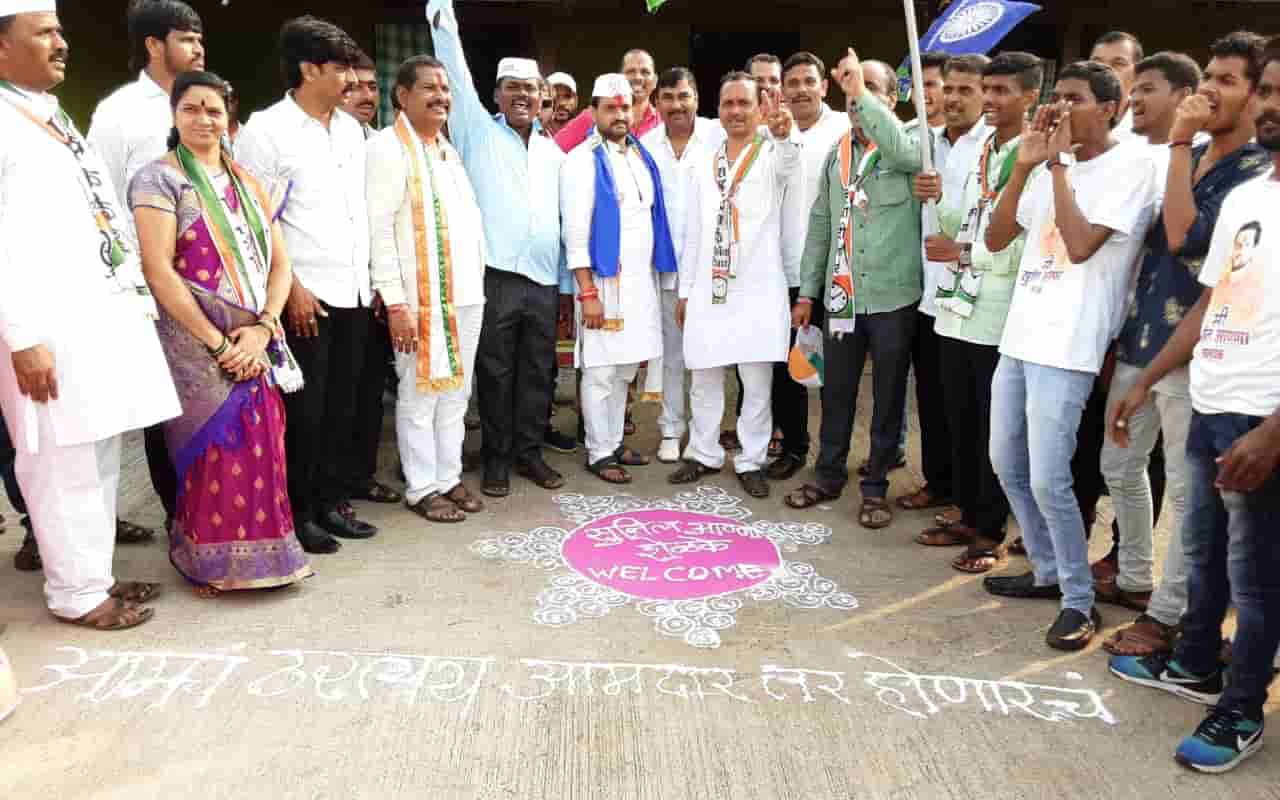 मावळात प्रचाराच्या आठव्या दिवशीही 'वन अँड ओन्ली सुनिल अण्णा !'