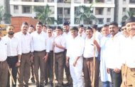 विजयादशमीनिमित्त आरएसएसचे उद्योगनगरीत दहा ठिकाणी पथसंचलन