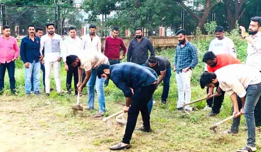 कावेरीनगर पोलीस वसाहतीचा होणार स्वच्छतारुपी स्मार्ट परिसर...