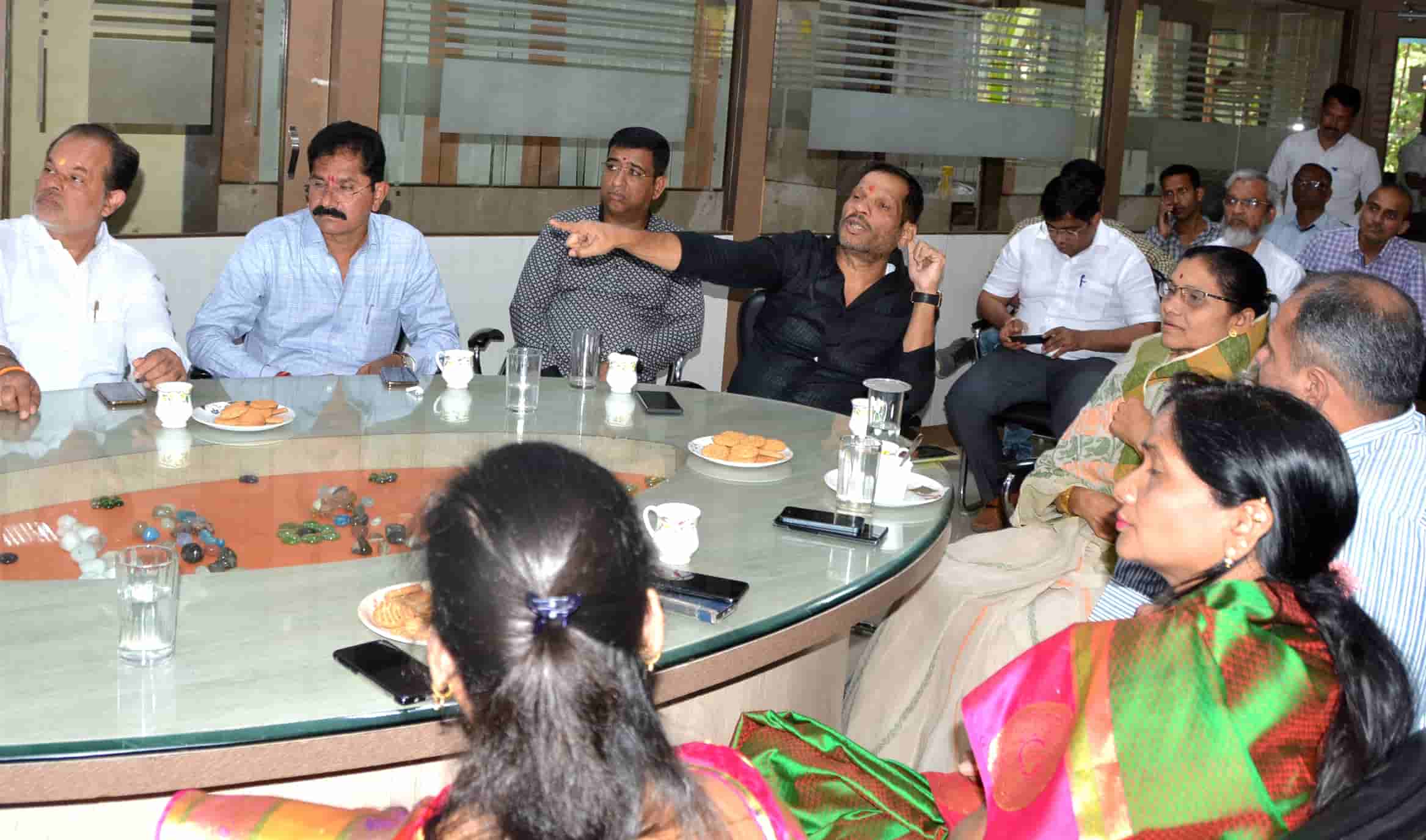 शहरातील पाणीप्रश्न नाहीसा करण्यासाठी आमदार जगताप यांची व्युव्हरचना...