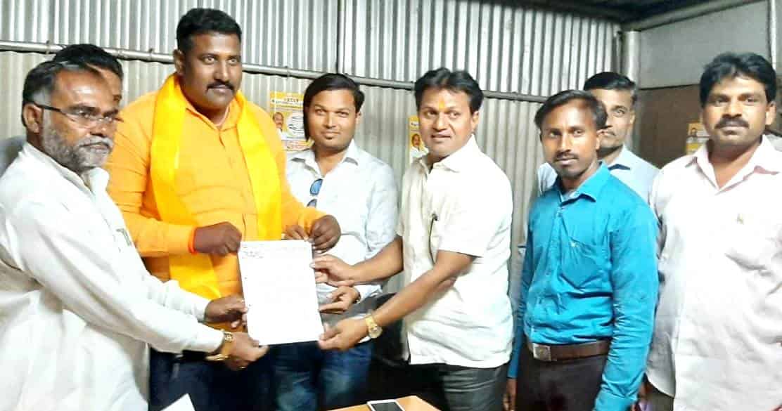 भारतीय लहुजी पँथर्स च्या प्रदेश संघटकपदी युवराज दाखले...