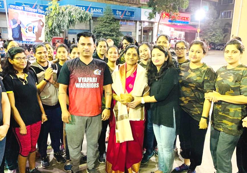 एम्पायर इस्टेट सोसायटी खेळाबाबत जागृत; सोसायटीचे काम अभिनंदनास पात्र - महापौर ढोरे...