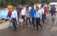 वाकड परिसरात दहशत माजवणाऱ्या सराईत गुन्हेगारांची पोलिसांकडून धिंड....