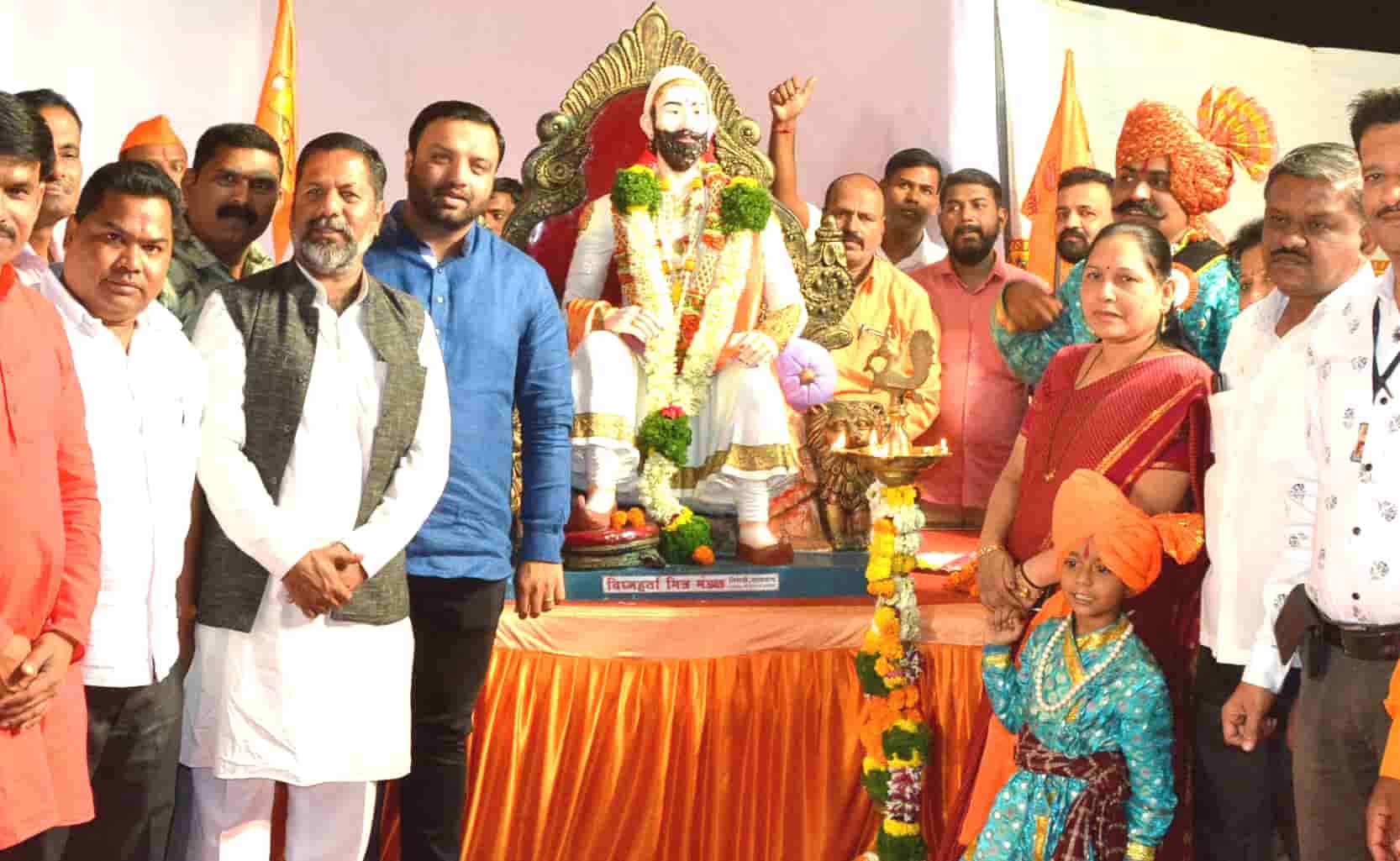 निगडीतील भक्ती शक्ती समूह शिल्प उद्यानात रणगाथा शौर्याची शाहीरी कार्यक्रम...