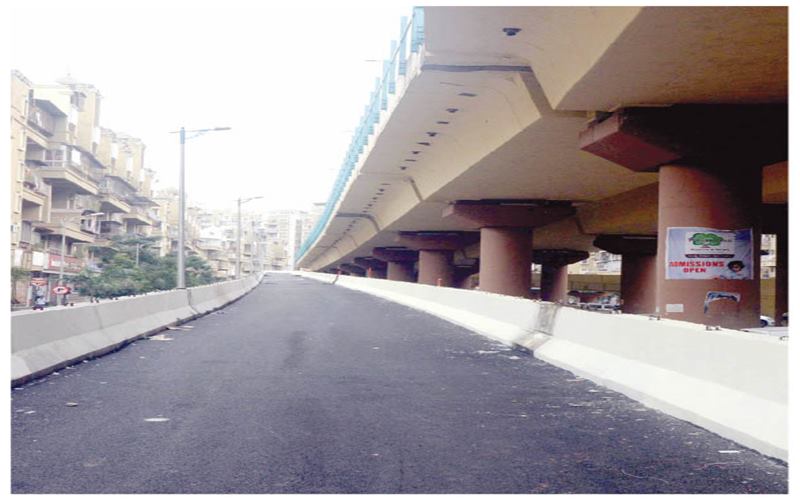 महापालिकेच्या वादग्रस्त एम्पायर इस्टेट उड्डाणपुलाच्या रॅम्पचा उद्या उद्घाटन समारंभ...